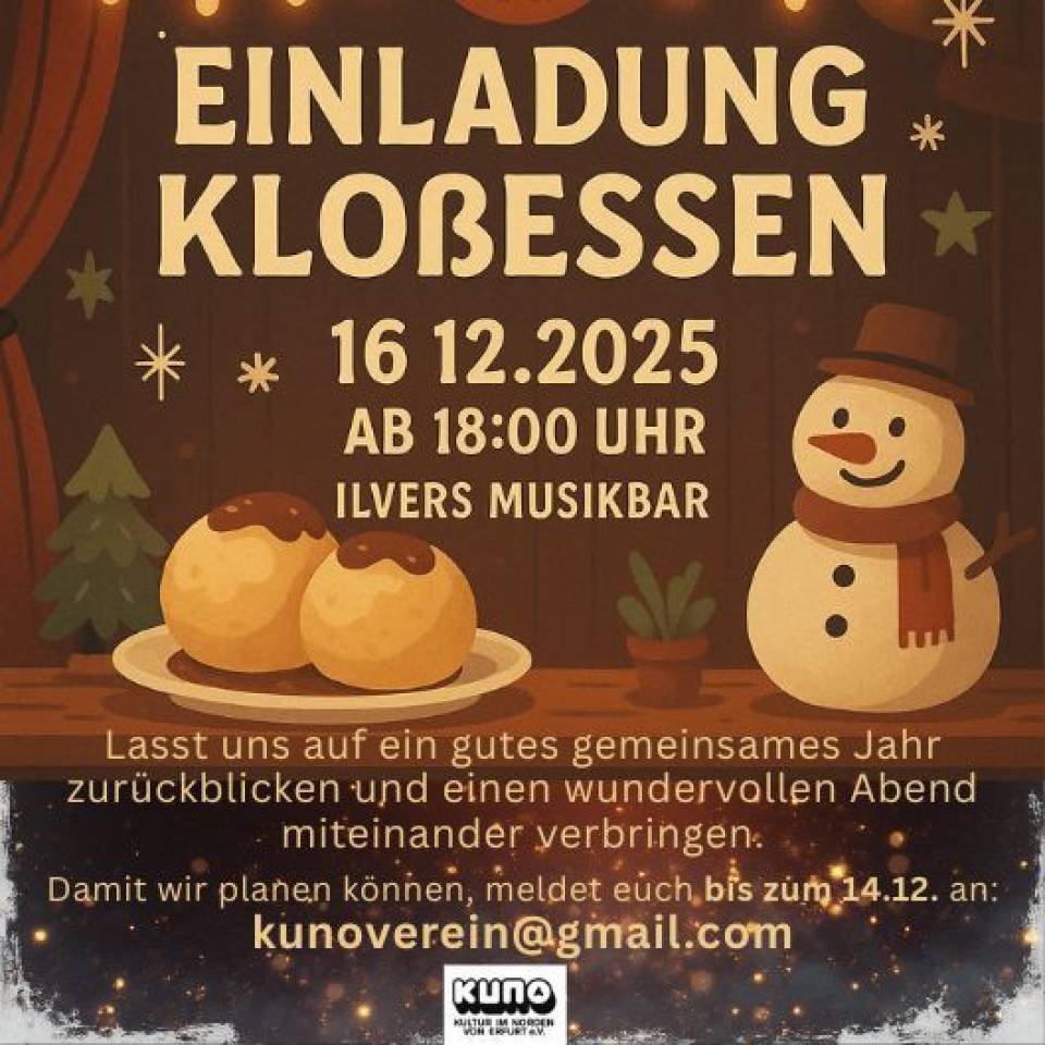 KuNo´s Kloßessen Cover